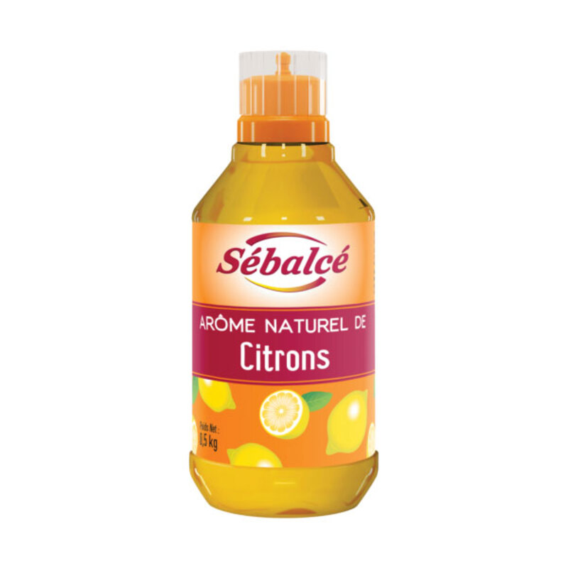 Arôme naturel de Citron Sébalcé 500 ml