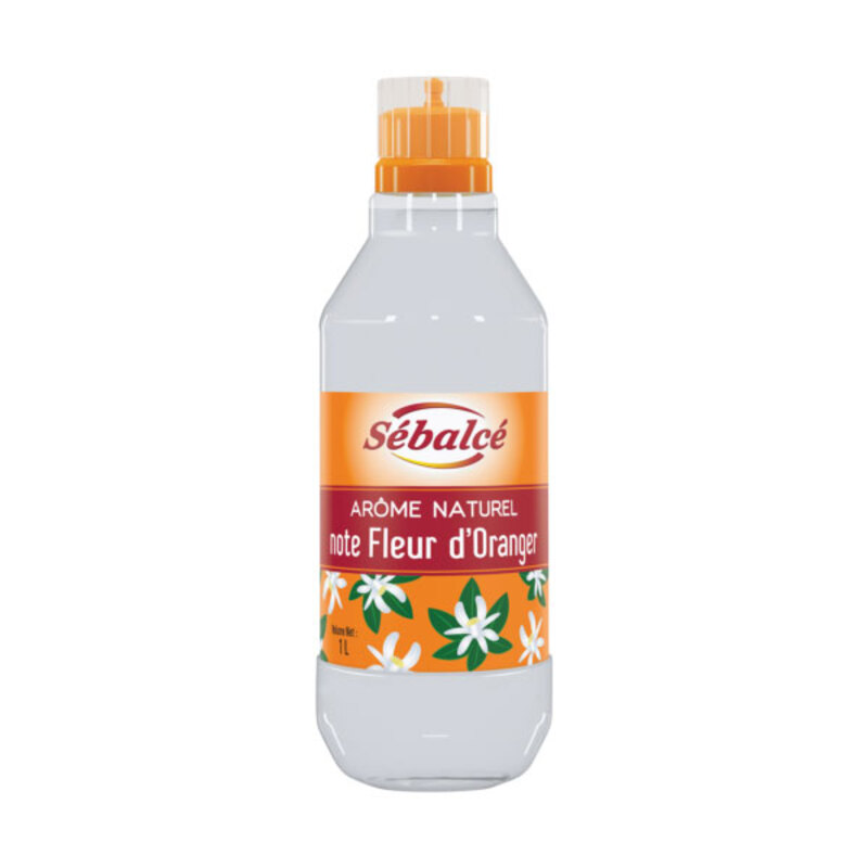 Arôme naturel note Fleur d'Oranger 1 litre utilisation patissière