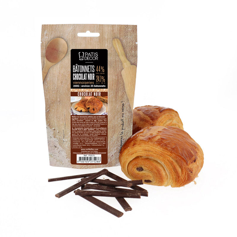 Weiss Professionnels - Notre Bâtons de petits pains chocolat - 500 pièces