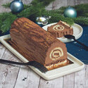 Tapis relief pour bûche en silicone 30 x 17 cm Tapis relief pour bûche en silicone 30 x 17 cm