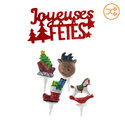 Kit décors de bûche de Noël Patisdécor Kit décors de bûche de Noël Patisdécor
