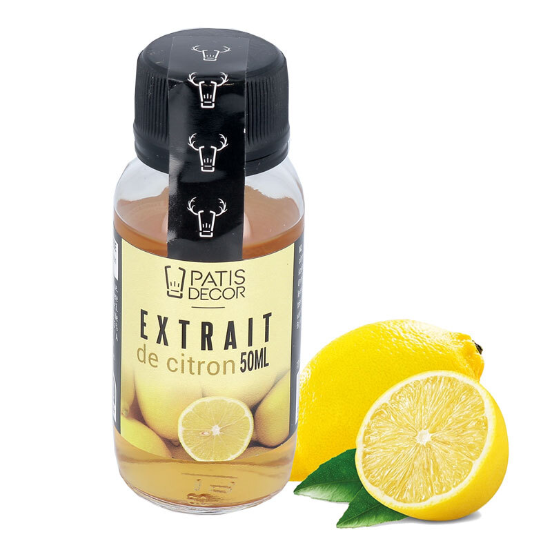 Extrait de citron 20% Patisdécor 50 ml