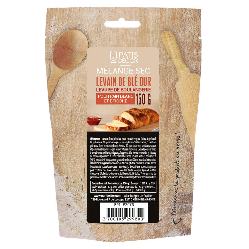 Levain de blé dur Patisdécor 150 g