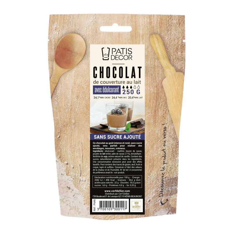 Chunks pépites chocolat noir Patisdécor 250 g