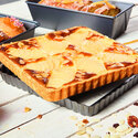 Moule à tarte carrée 23 cm à fond amovible Moule à tarte carrée 23 cm à fond amovible