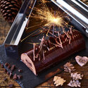 Gouttière à buche inox démontable 30 cm Gouttière à buche inox démontable 30 cm