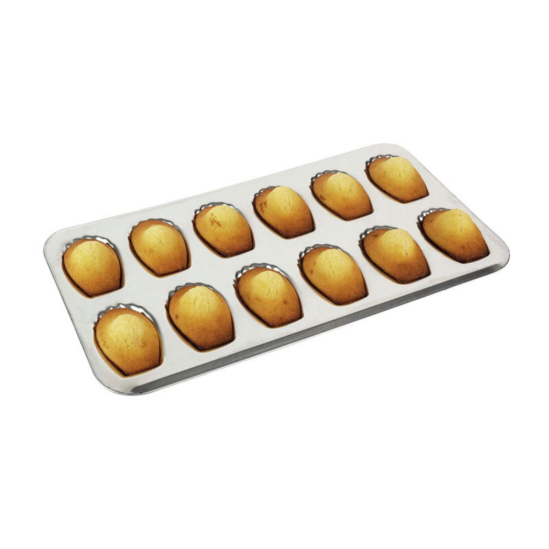 MOULES POUR MADELEINES - Moules Fer Blanc, Alu et Inox - La