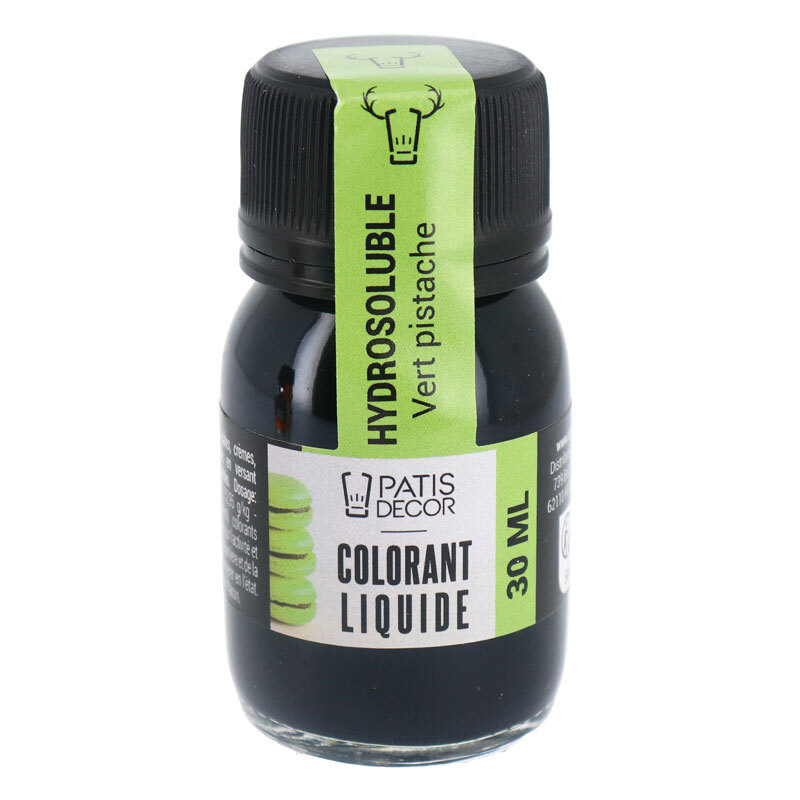 Colorant alimentaire Vert Pistache Patisdécor 30 ml