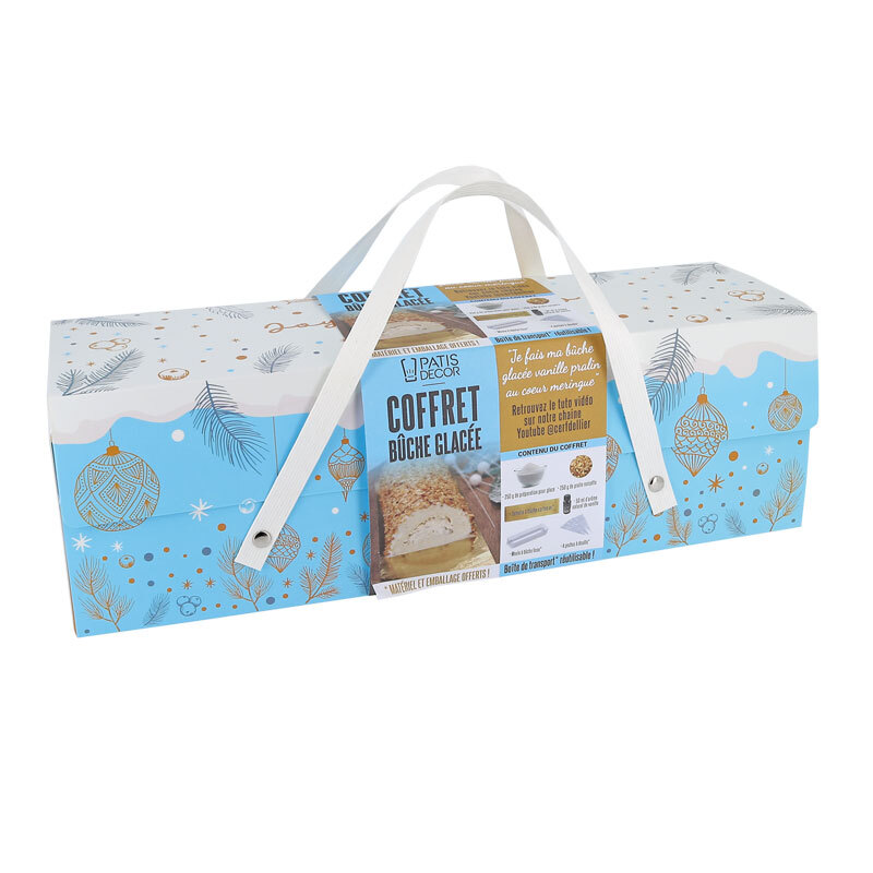 Coffret Bûche de Noël Glacée Patisdécor