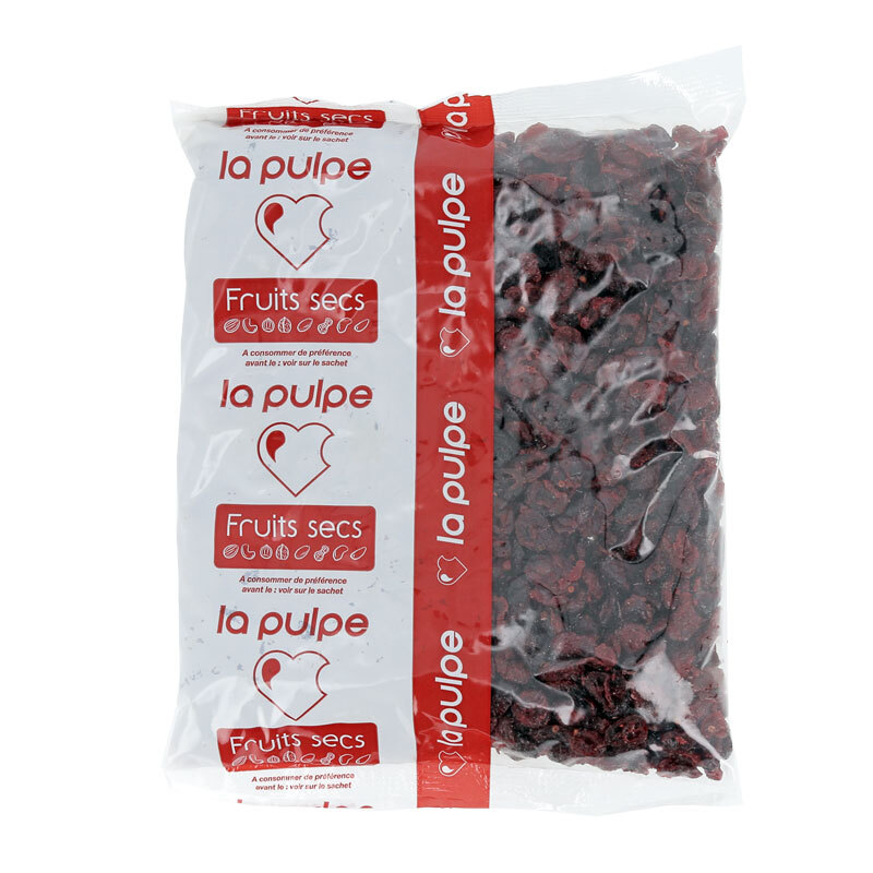 CRANBERRIES SECHEES SUCREES SACHET DE 1 kg - Ets Coquard