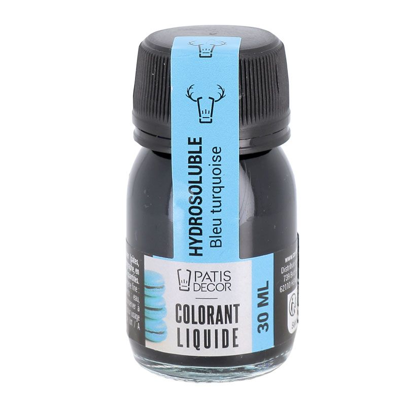 Colorant alimentaire hydrosoluble Bleu - Roxy & Rich