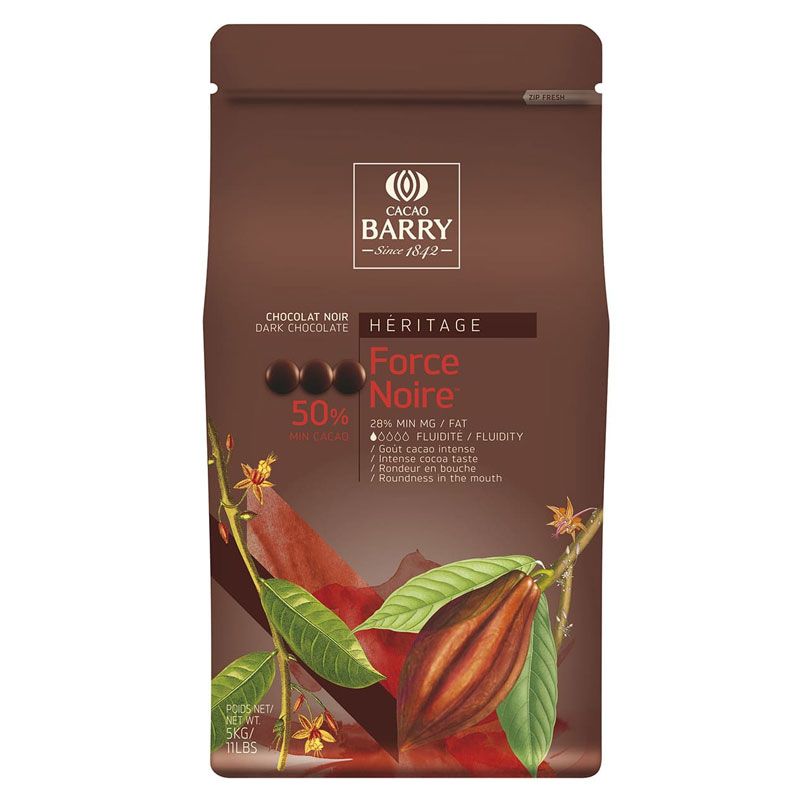 Chocolat noir pistoles Force Noire 5 kg