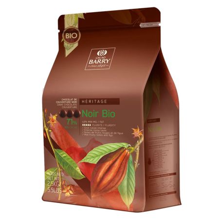 Chocolat Noir amer Extra Bitter Guayaquil, pistoles 5 Kg - Barry