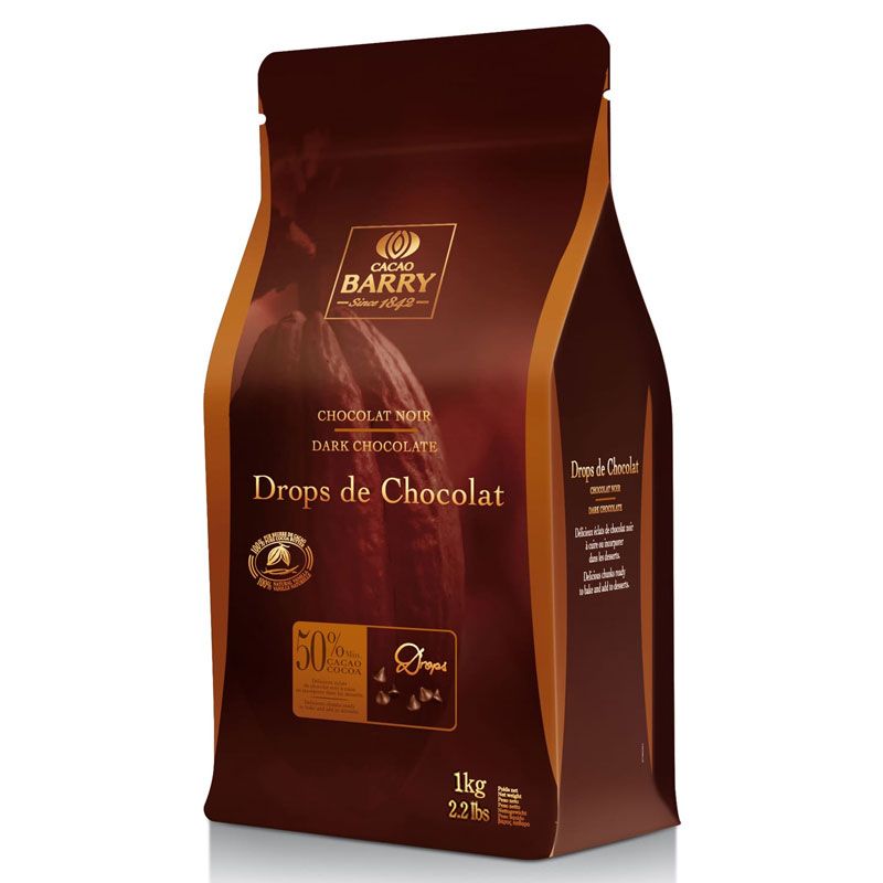 Pépites de chocolat noir drops 1 Kg