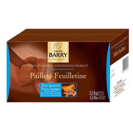 Gianduja Plaisir chocolat au lait Lenôtre 2,5 kg - Barry
