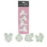 Découpoirs éjecteurs thème Bébé Patisdecor (x4)