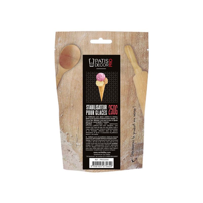 Stabilisateur pour glace 250 g Patisdécor Pro