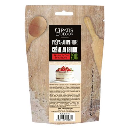 Préparation crème au beurre Patisdécor 250 g