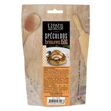 Brisures de spéculoos Patisdécor 150 g