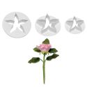 Emporte pièce calices de fleur assortis (x3) Emporte pièce calices de fleur assortis (x3)