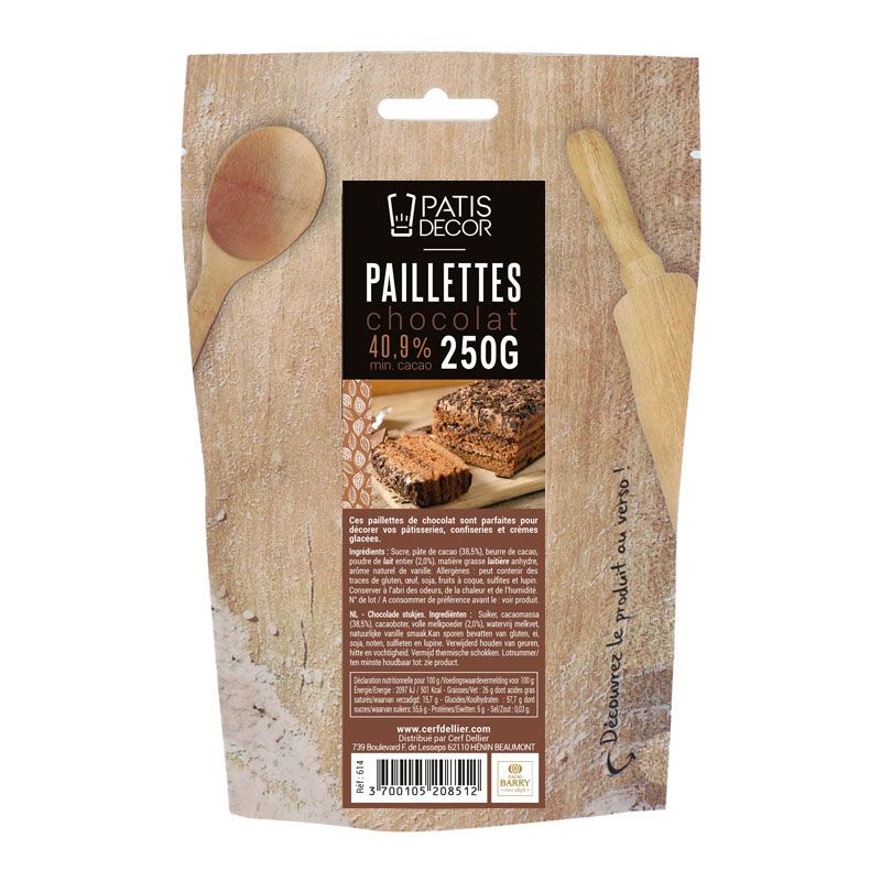 PAILLETTES ALIMENTAIRES - NOIR - 5G 