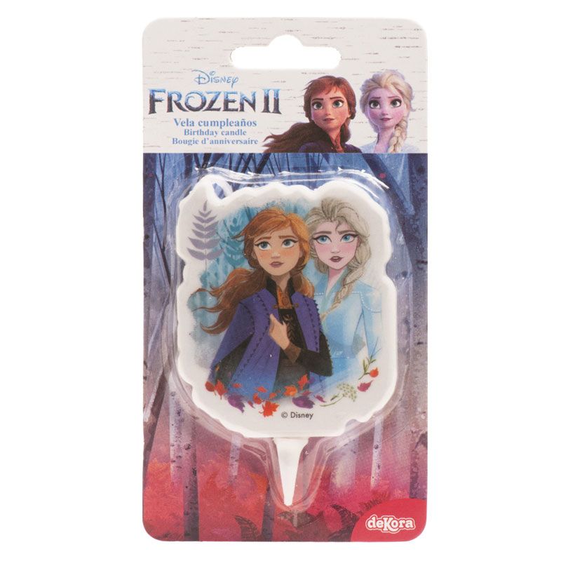 Bougie d'anniversaire 3D La Reine des Neiges ™ Elsa 9,5 cm : Deguise-toi,  achat de