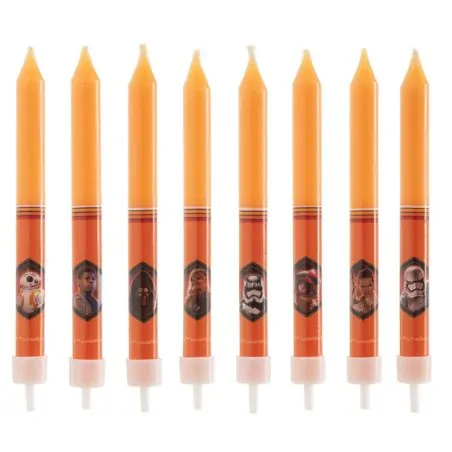 Bougie anniversaire Star Wars (x8)