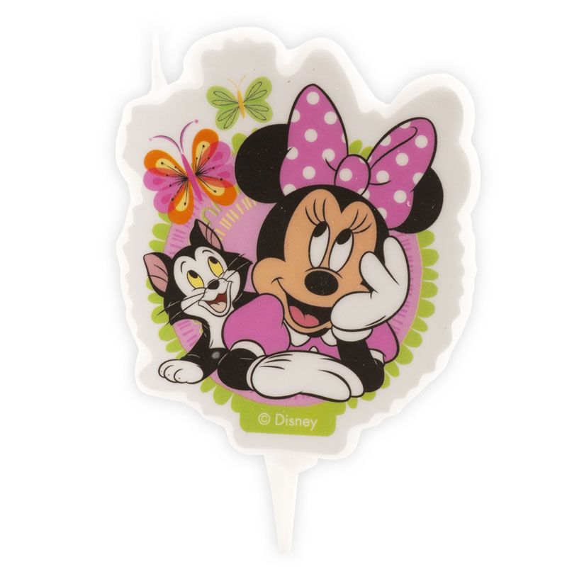 Bougie anniversaire Minnie 7,5 cm