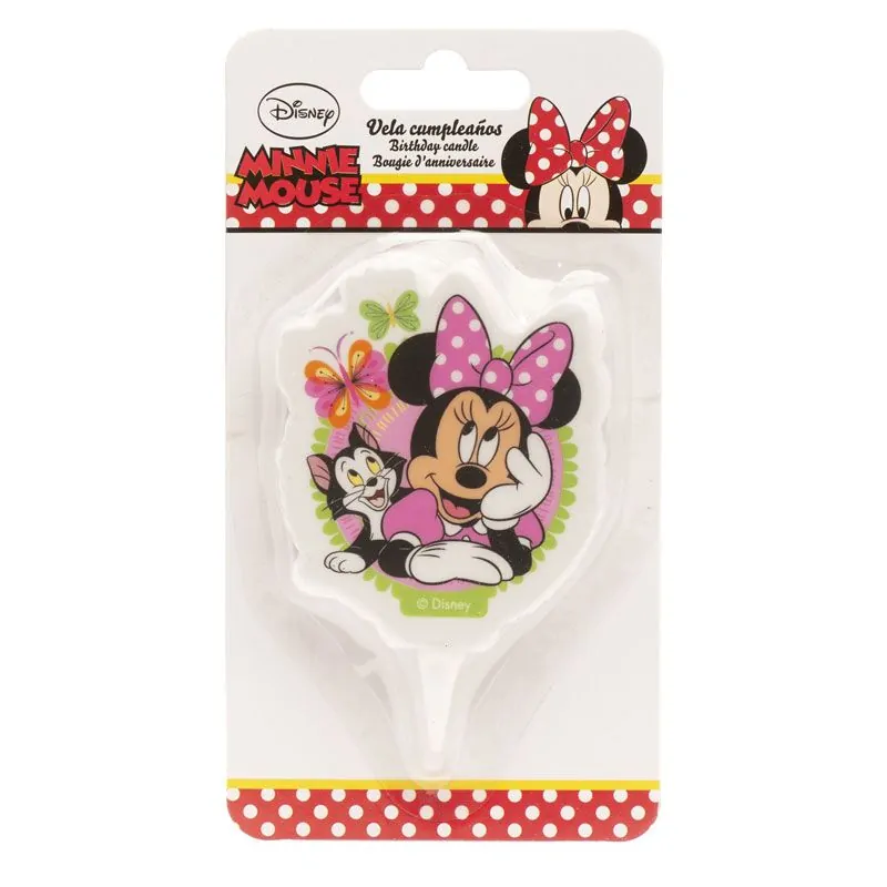 Bougie anniversaire Minnie 7,5 cm