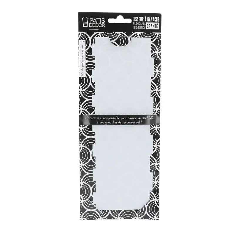 Lisseur à ganache cranté Patisdécor