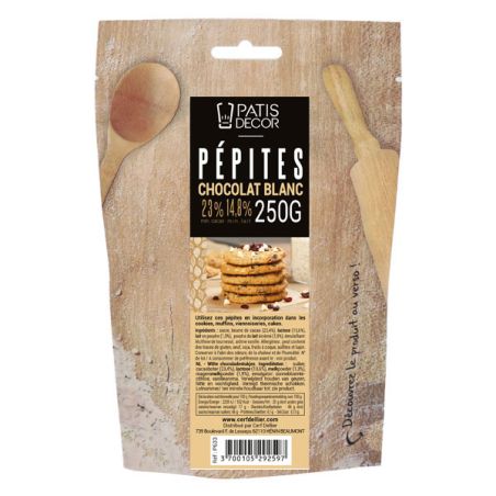 Pépites chunks chocolat 45% - COMPTOIR DE SAMUEL 