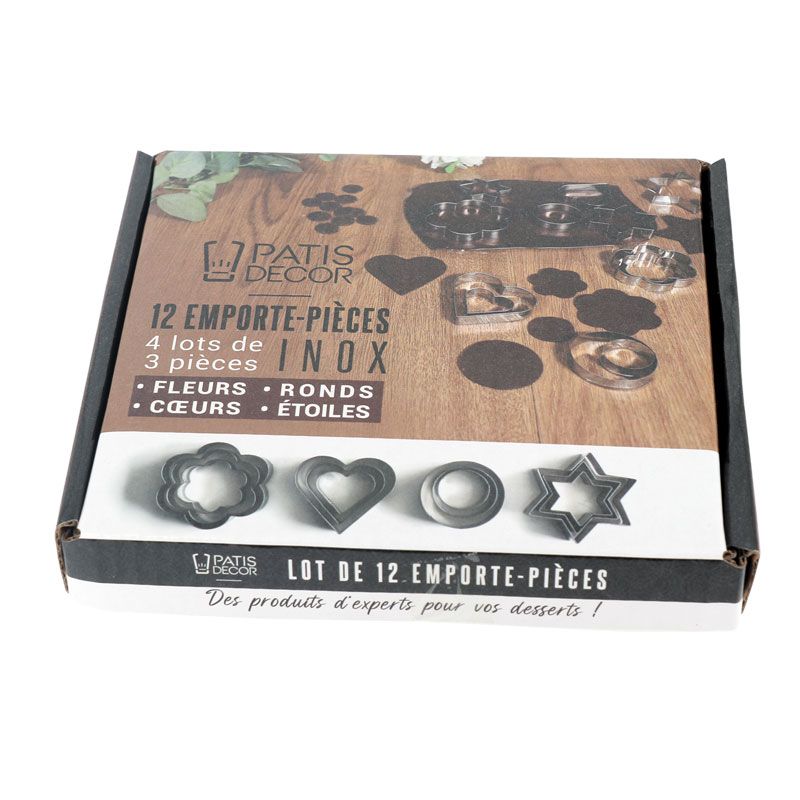 Emporte pièces inox - Ronds - 5 pcs - Emporte pièce patisserie