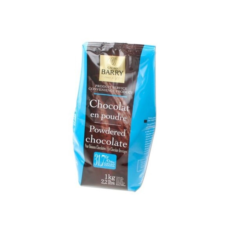 Chocolat en poudre pour boissons chocolatées 1 kg Barry Cerf Dellier