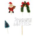 Kit décor Père Noël résine