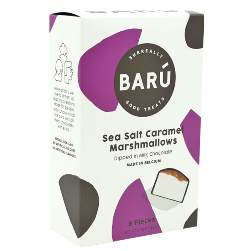 Guimauves au chocolat lait et caramel beurre salé 120g