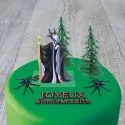Kit décor gâteau Maléfique