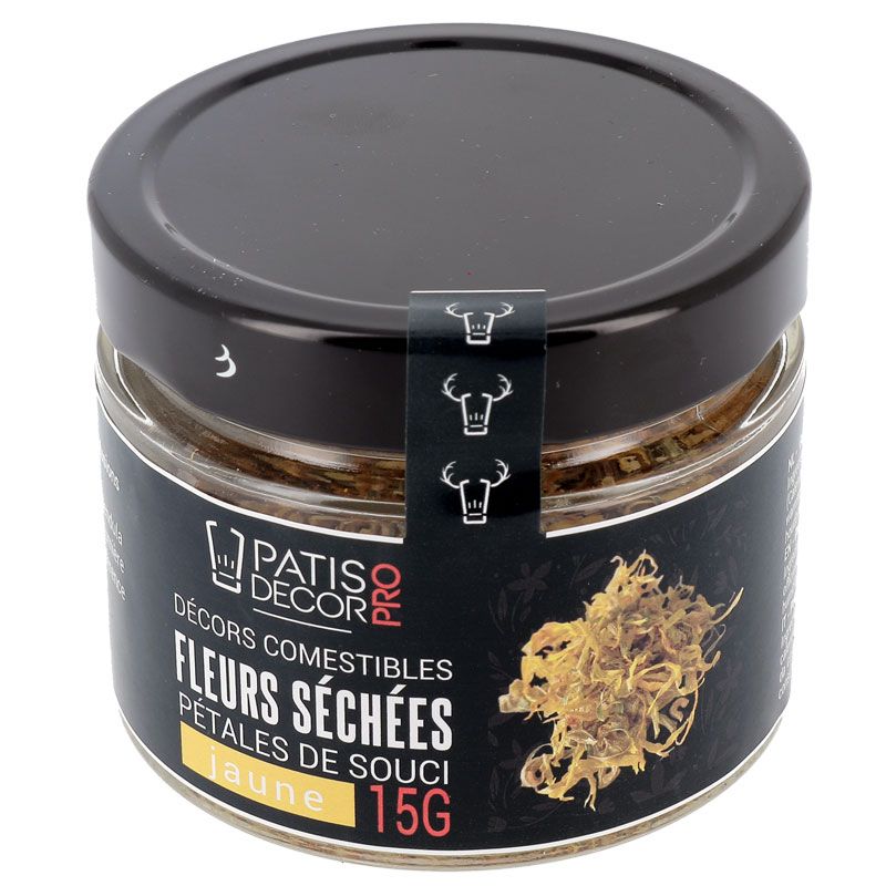 Fleurs de souci séchées comestibles