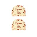 Embouts de bûches en chocolat blanc Joyeuses Fêtes (x54) Embouts de bûches en chocolat blanc Joyeuses Fêtes (x54)