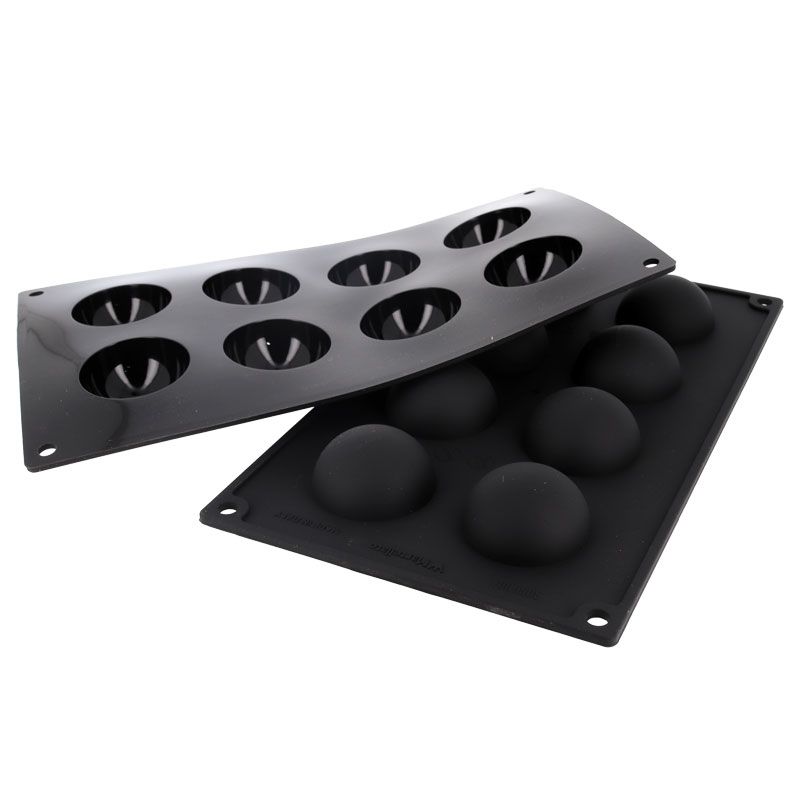 Moule pour embouts de bûches en silicone - Silikomart