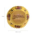 Caissettes à cupcake Spiderman (x25)
