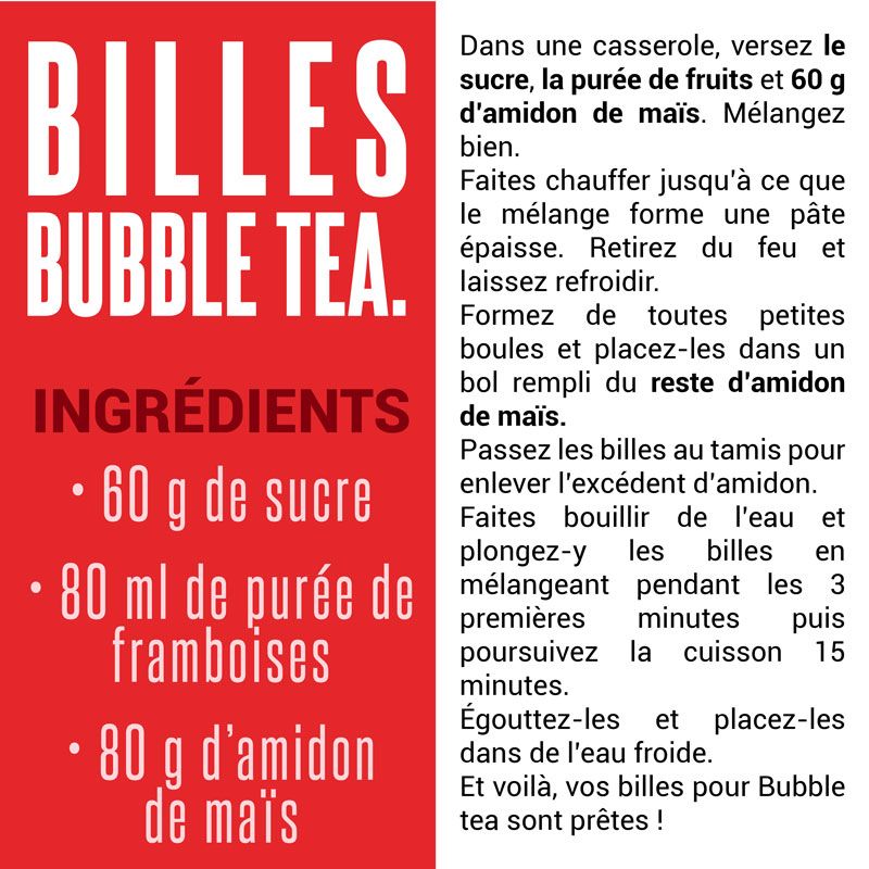Pailles à bubble tea (x10)