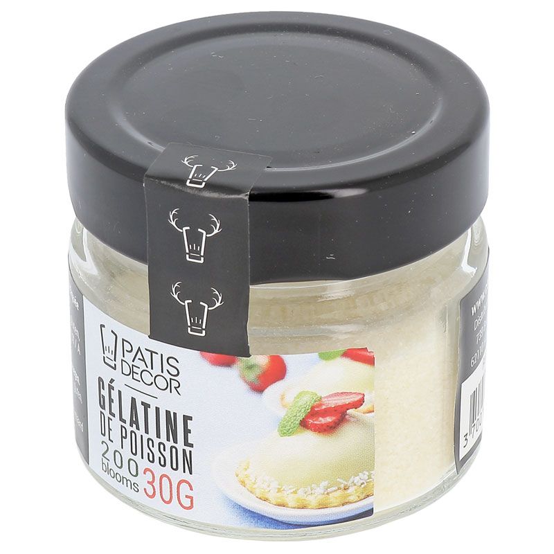 Gélatine de poisson en poudre Patisdécor 30 g