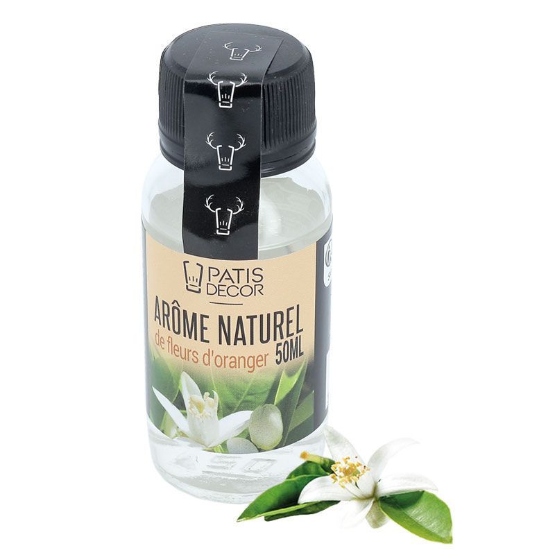 Arôme alimentaire naturel Fleur d'Oranger 50 ml - Patisdécor | Cerf Dellier