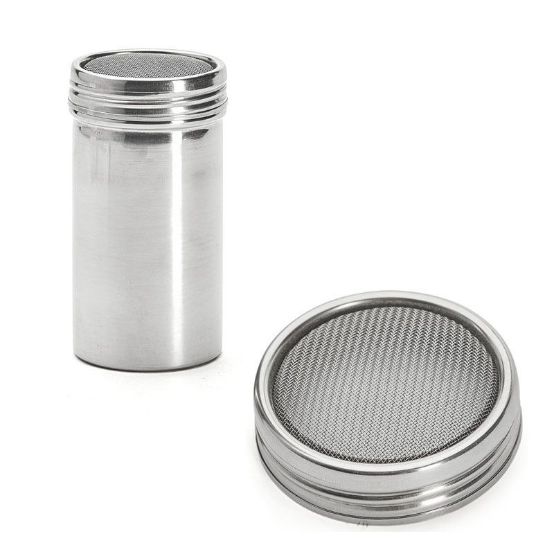 Saupoudreuse à toile métallique inox, ustensile pâtisserie