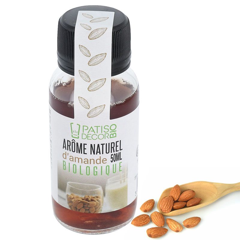 Arôme naturel d'amande biologique 50 ml