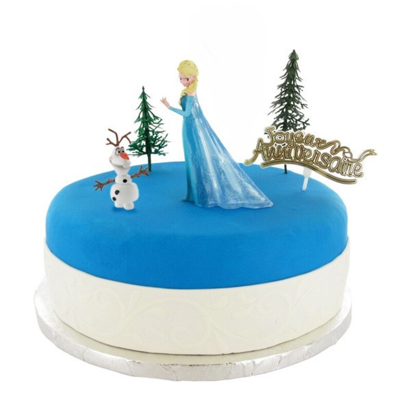 Commander votre Gâteau d'anniversaire Elsa, reine des neiges en ligne