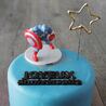 Kit Décor gâteau Captain America