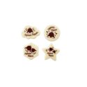 Kit déco cupcake en chocolat blanc "Joyeuses Pâques" (x96) Kit déco cupcake en chocolat blanc "Joyeuses Pâques" (x96)