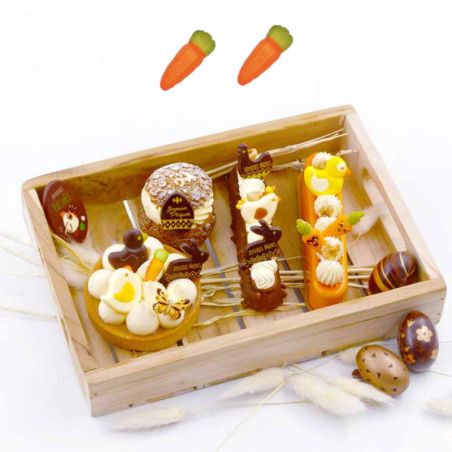 Mini tablettes 3 chocolats assorties (x300)