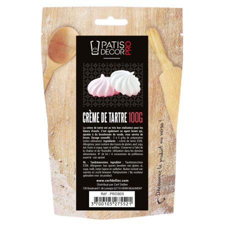 Crème de Tartre en poudre - 1KG 